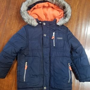 Osh Kosh B'gosh Boys Fleece Lined Jacket Size 4T